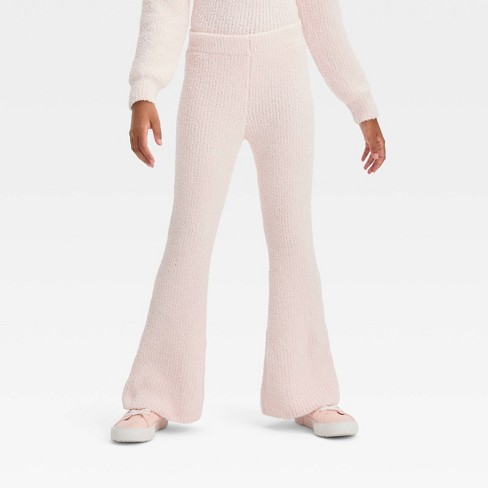 Girls' Cozy Flare Pants - Art Class™ Rose Pink S : Target