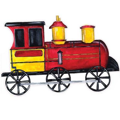All Aboard Circus Train Large Wall Accent Set - BrushStrokes Designs..