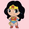 Infant's DC Super Friends Chibi Wonder Woman Power Pose Bodysuit - 2 of 3