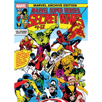 Marvel Archive Edition: Marvel Super Heroes Secret Wars Gallery Edition Mike Zeck Original First Issue Cover - by  Jim Shooter (Hardcover)