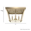 Hunter Fans 14" Laurel Ridge Flush Mount Ceiling Light Alturas Gold Finish - 3 of 4