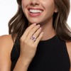 Ross-Simons 4.40 ct. t.w. Ruby and .66 ct. t.w. Diamond Ring in 18kt White Gold - 2 of 4