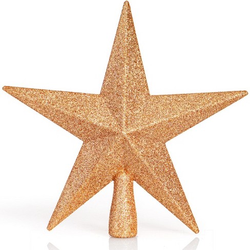 Ornativity Glitter Star Tree Topper - Champagne - 8 : Target