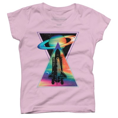 Girl's Design By Humans The Explorer By clingcling T-Shirt