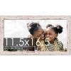 PosterPalooza | Photo Size Shabby Chic White Picture Frame - UV Acrylic, Foam Board Backing, Hanging Hardware - 2 of 4