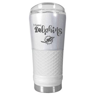 NFL Miami Dolphins 24oz Opal Draft Tumbler