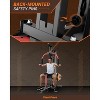 Home Gym Equipment Multifunctional Home Gym Machine with Leg Press & Pulley System, Exercise Equipment for Full Body Strength Training - 4 of 4