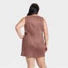 Women's Suede Mini Dress - A New Day™ - 2 of 3