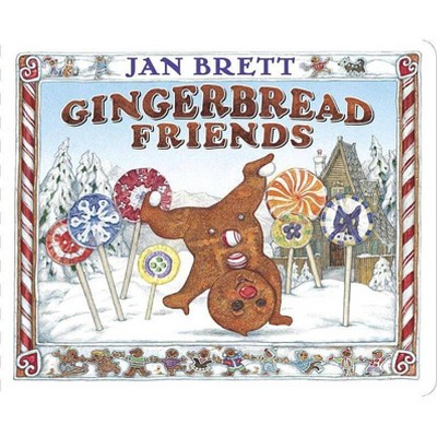 Gingerbread Friends - by  Jan Brett (Board Book)