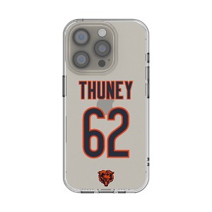 NFL Chicago Bears Players Game Tactic Clear Cell Phone Case for Apple iPhone - 1 of 4