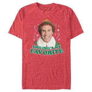 Men's Elf Buddy I Like to Smile T-Shirt - 1 of 4