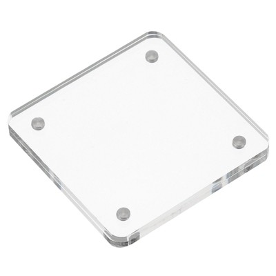 Unique Bargains Home Office Double-Sided Magnetic Acrylic Picture Frame