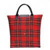 Signare USA Royal Stewart Tartan Red Foldaway Grocery Bag - 3 of 4