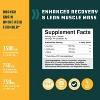 BCAA Tablet Supplement, Vegan Post Workout Muscle Recovery & Muscle Growth Support, Branched Chain Amino Acid for Men & Women, Nature's Craft, 120ct - 2 of 3