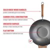 Joyce Chen Classic Series Uncoated 14" Wok & Bamboo Steamer Bundle - 3 of 4