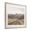 Stupell Industries Misty Mountain Road View Framed Print Under Glass Art - 2 of 4