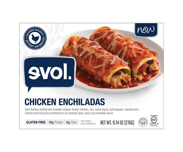 Evol. Frozen Chicken Enchiladas - 9.74oz