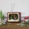 Northlight Led Lighted Animated And Musical Tv Scene Christmas Display ...