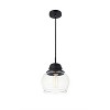 Elegant Lighting Kenna 1 Light Chrome Pendant With Clear Glass - 3 of 4