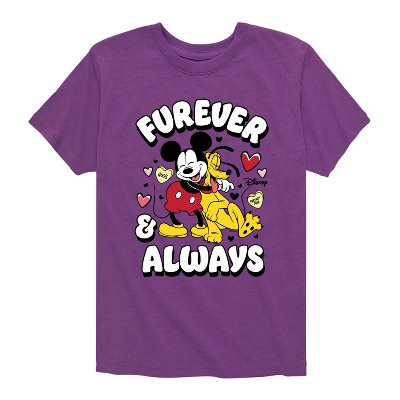 Boys' - Disney - Furever And Always Short Sleeve Graphic T-Shirt