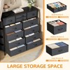 Gikpal 12 Drawer Dresser for Bedroom, Cupboards & Cabinets, Tall Dressers & Chests of Drawers for Bedroom, Side Pockets and Hooks, Living Room - 4 of 4