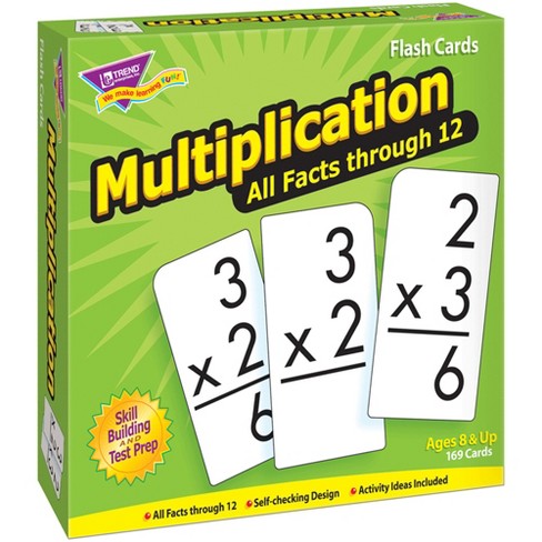 Trend Multiplication 0-12 All Facts Skill Drill Flash Cards : Target