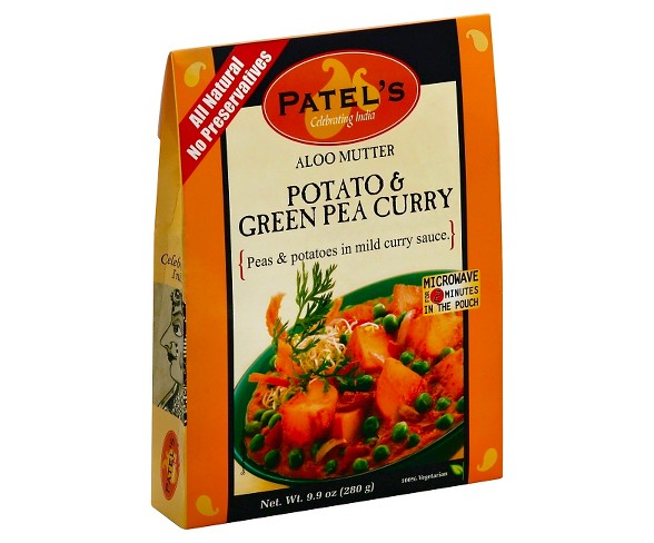 Patel's Potato & Green Pea Curry 9.5 oz
