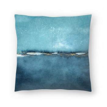 Americanflat Neutral Modern Coastal Throw Pillow By Pi Creative Art