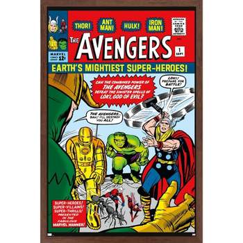 Trends International Marvel Comics - Avengers #1 Framed Wall Poster Prints