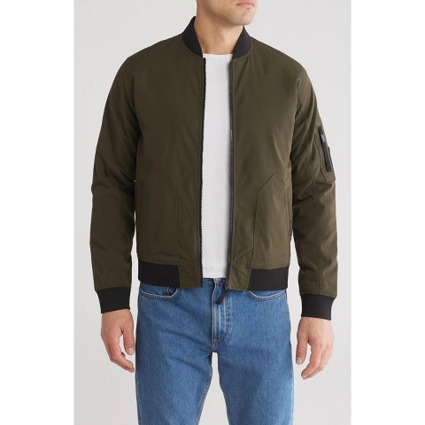CARBON+CRAFT BOMBER JACKET OLIVE S