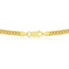 Links of Italy Sterling Silver, 4mm 'Solid' Miami Cuban Chain  - Available Sizes: 18  , 20  , 22  , 24  Inches - 2 of 3