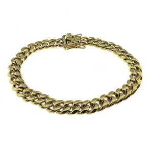 Cuban Link Chain Necklace Gold Stainless Steel Hip Hop Men Women Ginger Lyne Collection - 1 of 4