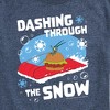 Men's - SpongeBob SquarePants - Dashing Through The Snow Plankton Christmas Short Sleeve Graphic T-Shirt - 2 of 4
