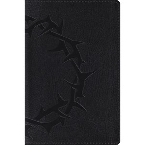 Deluxe Compact Bible-ESV-Crown Design - by  Esv Bibles (Leather Bound) - 1 of 1