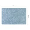 REGALWOVEN Faux Leather Non-Slip Heat-Resistant Washable Placemats 18 x 12 Inch 6 Pcs - 4 of 4