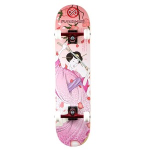 Punisher Skateboards Butterfly Jive Complete 31-Inch Skateboard With Canadian Maple