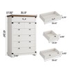 47" Tall Dresser Wood Chest of Drawers, 7 Drawer Dresser for Bedroom, Living Room - 2 of 4