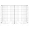 vidaXL Gabion Wall with Covers Galvanized Steel 118.1"x11.8"x19.7" - 4 of 4