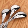 Unique Bargains Stainless Steel for Cooking Dining Spoons 7.5" Silver Tone 5 Pcs - 3 of 4