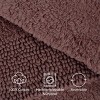 Hastings Home Cotton Bath Rug Set - Set of 2, Chocolate - 3 of 4