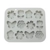 Unique Bargains Candy Making Moulds 12-Cavity Flower Butterfly Candy Mould Hand Wash 6.77"x5.67"x0.75" 1 Pc - 3 of 4