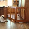 Cardinal Gates 4PG 4-Panel Freestanding Pet Gate - Adjustable Wooden Dog Gate - 4 of 4