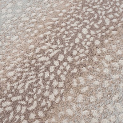 Hauteloom Pointblank Tan Leopard Print Rug