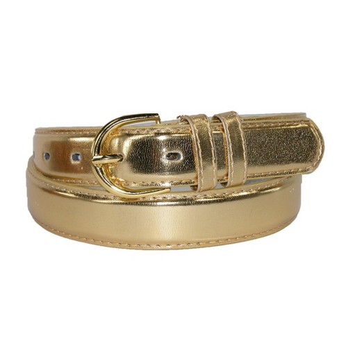 Gold hot sale dressy belt