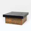 36 Inch Iron Fire Pit Table Wood-burning Stove for Patio Backyard Deck - 2 of 4