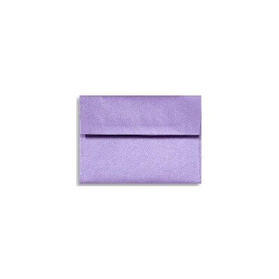 LUX A6 Invitation Envelopes 4 3/4 x 6 1/2 50/Box Amethyst Metallic 5375-17-50