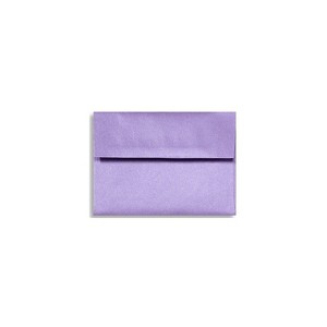 LUX A6 Invitation Envelopes 4 3/4 x 6 1/2 50/Box Amethyst Metallic 5375-17-50 - 1 of 1