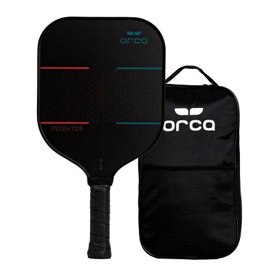 Orca Predator Nomex Pickleball Paddle with Carry Bag - Black