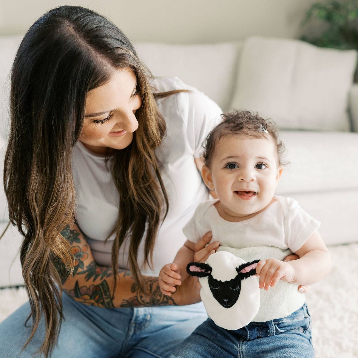 Dr. Brown's Infant Gripebelt Heated Belly Band, Gentle Warmth & Compression - Lamb  - thumbnail 9
