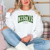 Simply Sage Market Women's Garment Dyed Graphic Sweatshirt Christmas Vibes Varsity - 2 of 2